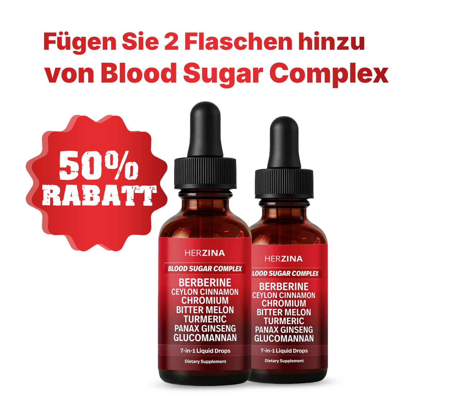 2x Blood sugar complex