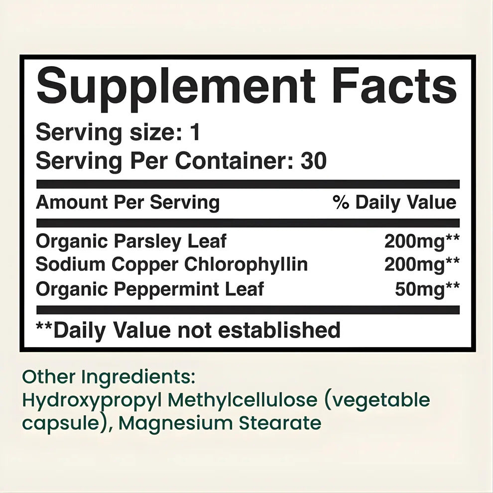 Parmint Internal Body Deodorizer